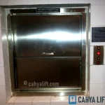 Dumbwaiter 3 lantai kapasitas 50 kg untuk kafe di Bekasi