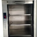Dumbwaiter 4 lantai stainless untuk operasional dapur di Bekasi