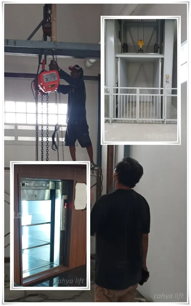 pembuatan lift makanan dan lift barang