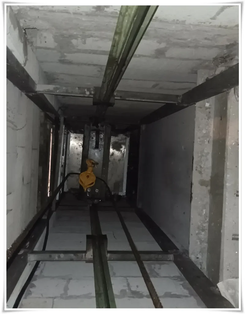 Pembuatan Lift Makanan 4 Lantai – 200 kg (Rawalumbu, Bekasi) 7 Shaft 100×100 cm untuk dumbwaiter – Rawalumbu Bekasi
