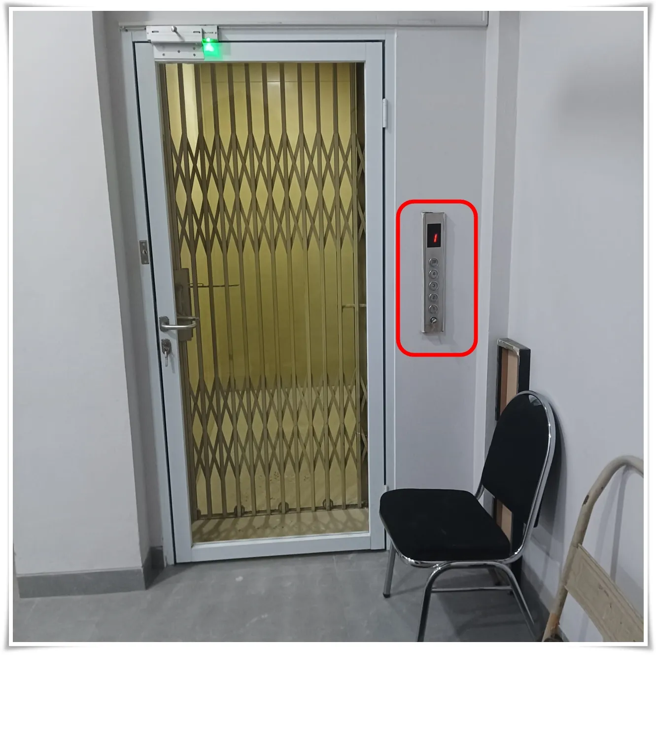 Kontrol Lift Barang 4 Lantai cahya lift