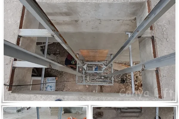 Home 14 Shaft lift makanan cahya lift