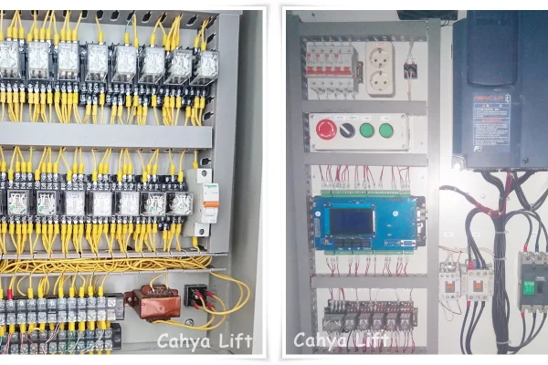 Home 13 control lift relay plcvfd cahya lift