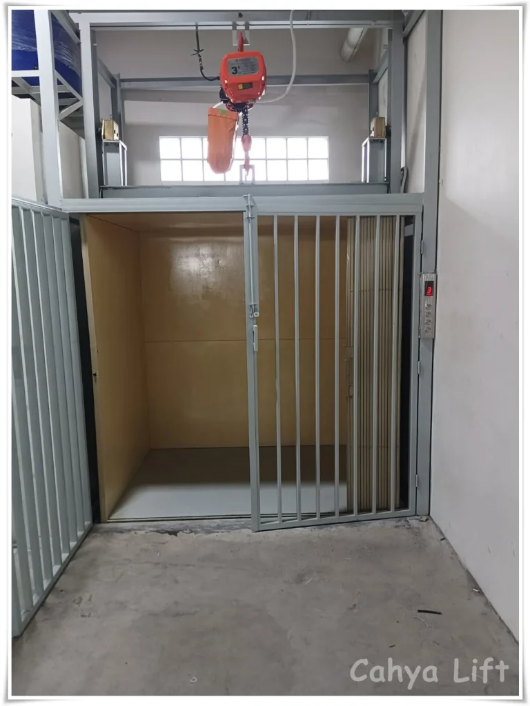 Pembuatan Lift Barang 1 Pembuatan Lift Barang