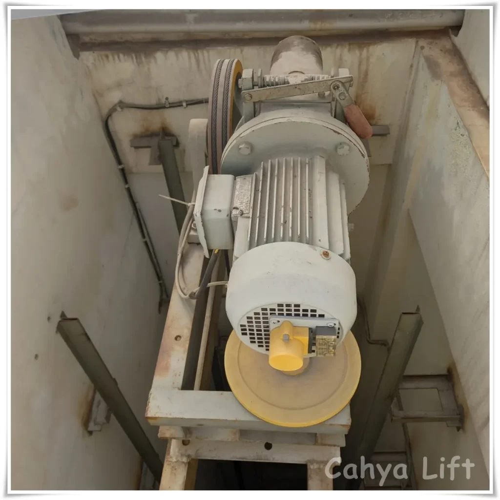 motor traction dumbwaiter cahya lift